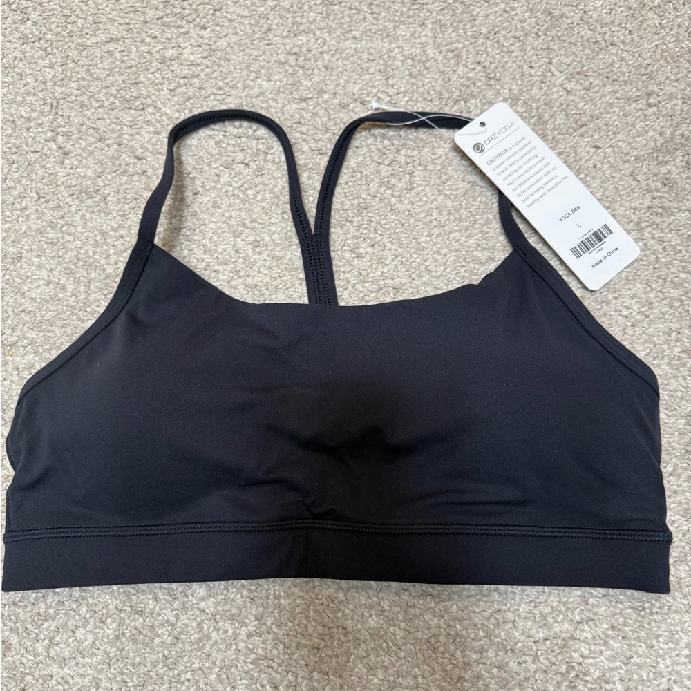 NW W/TAG CRZ YOGA Butterlux Y Sports Bra